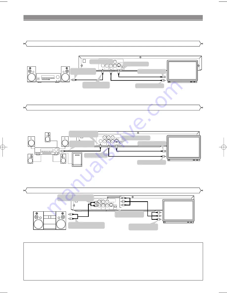 Hitachi DV-P533U Instruction Manual Download Page 8