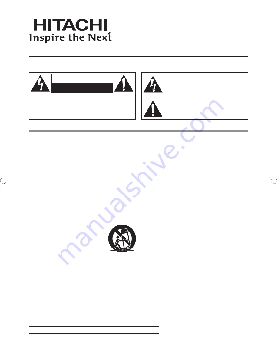 Hitachi DV-P735U Instruction Manual Download Page 1