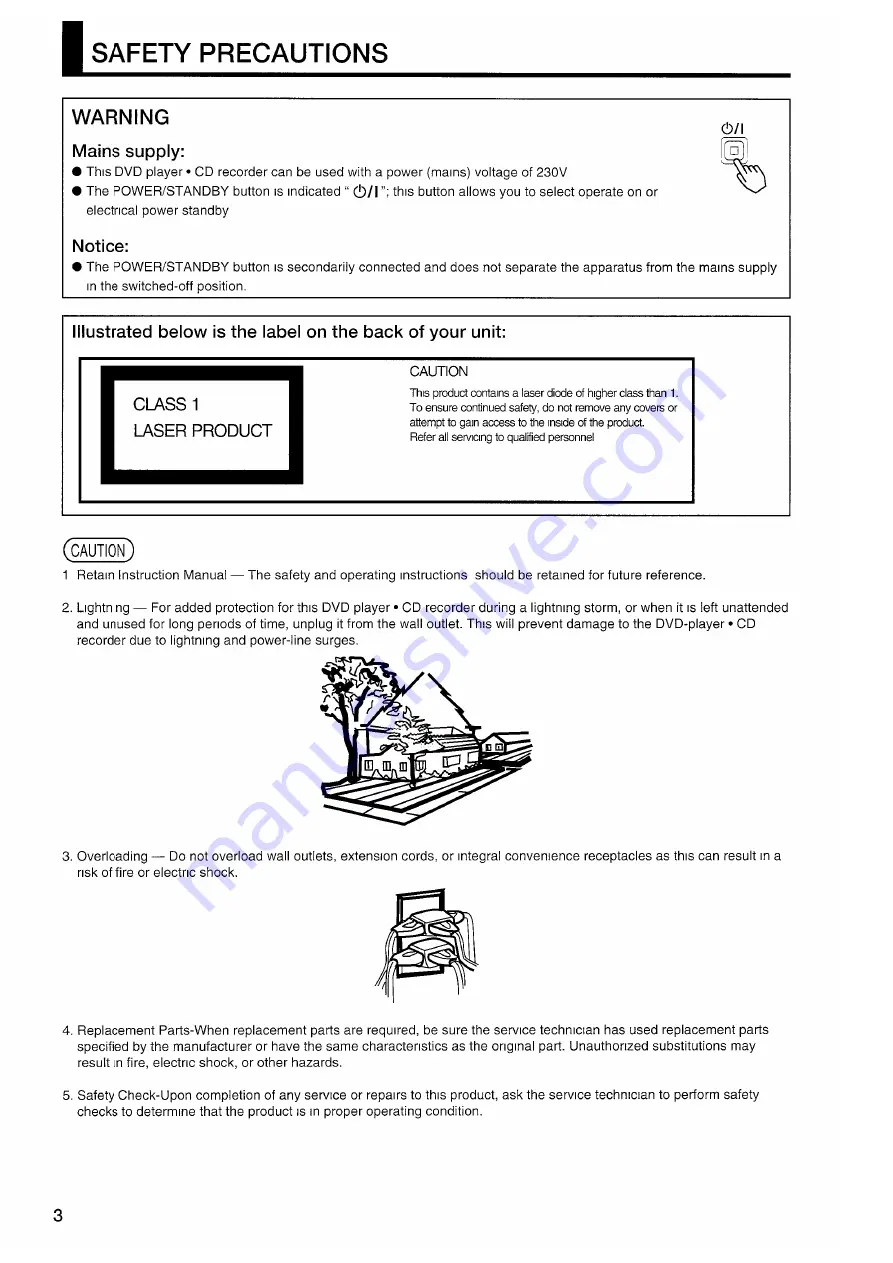 Hitachi DVW1E Instruction Manual Download Page 4