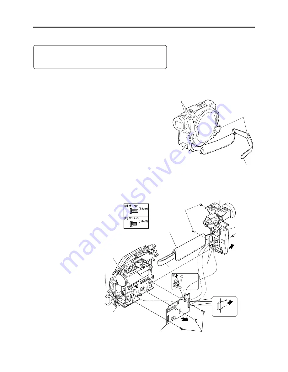 Hitachi DZ-GX5000A Service Manual Download Page 71