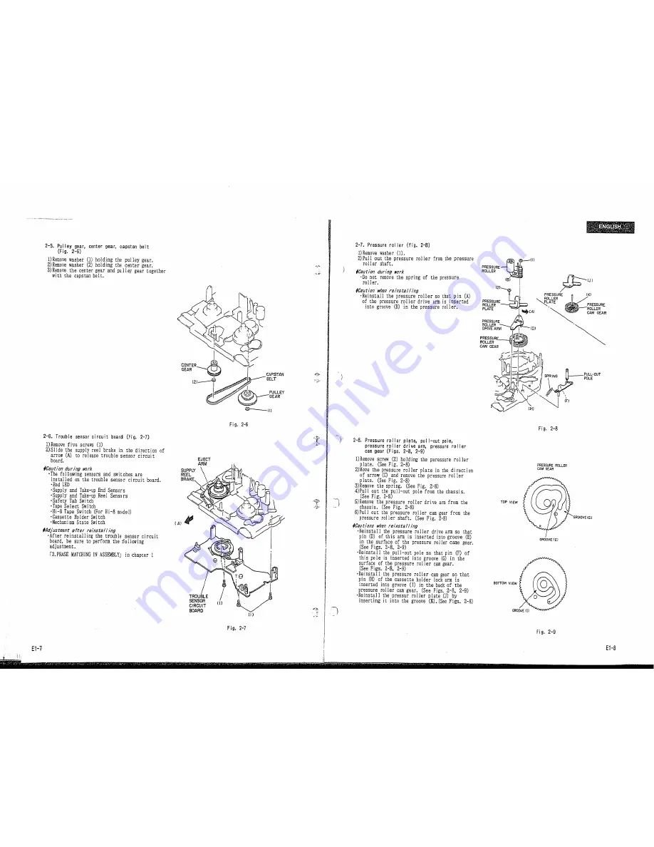 Hitachi E520A Service Manual Download Page 129