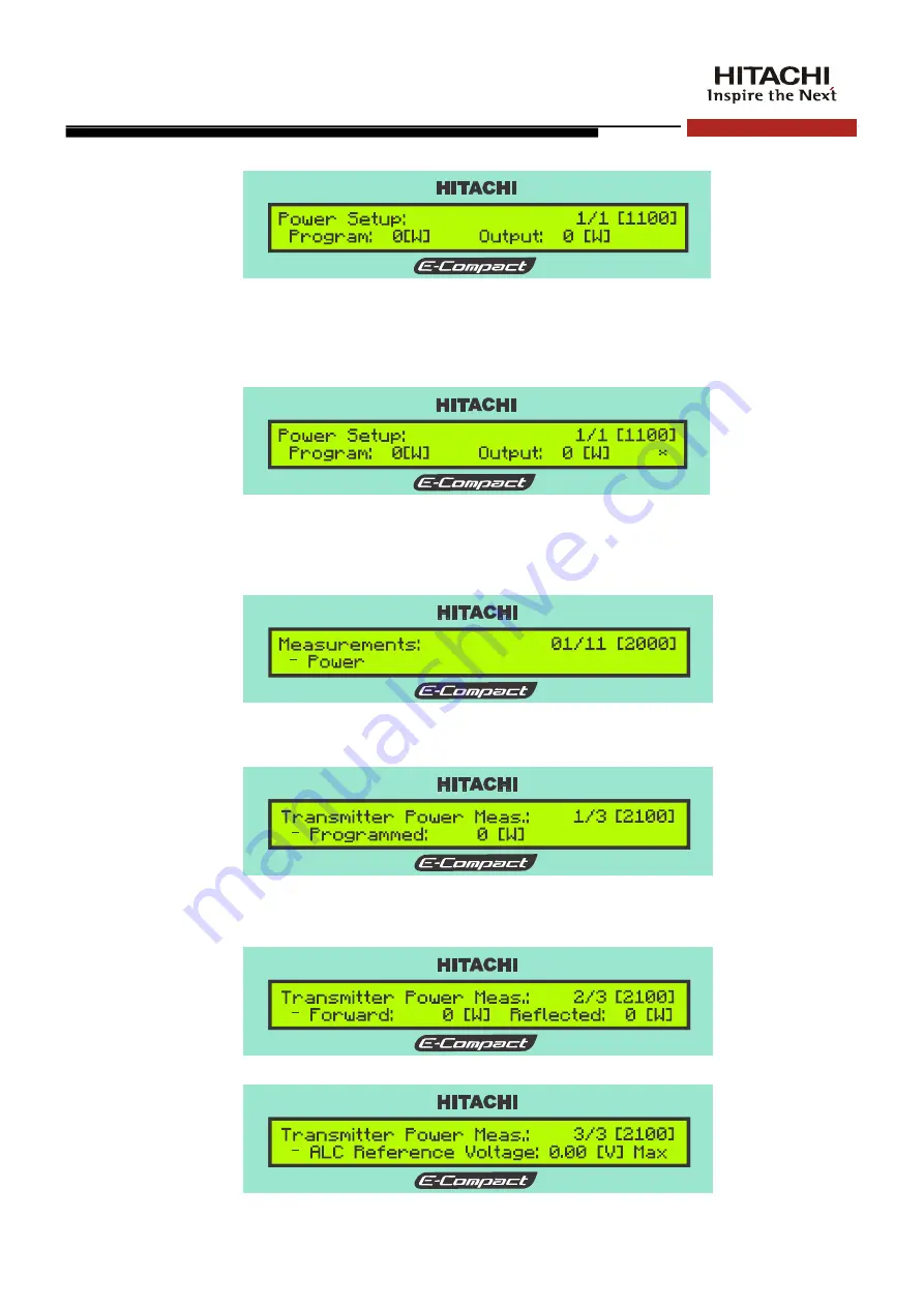 Hitachi EC701HP Operation Manual Download Page 71