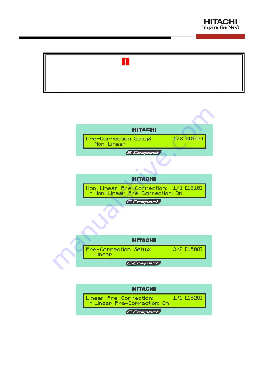 Hitachi EC701HP Operation Manual Download Page 95