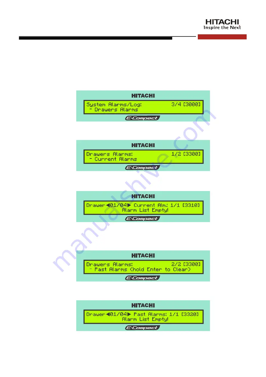 Hitachi EC701HP Operation Manual Download Page 118