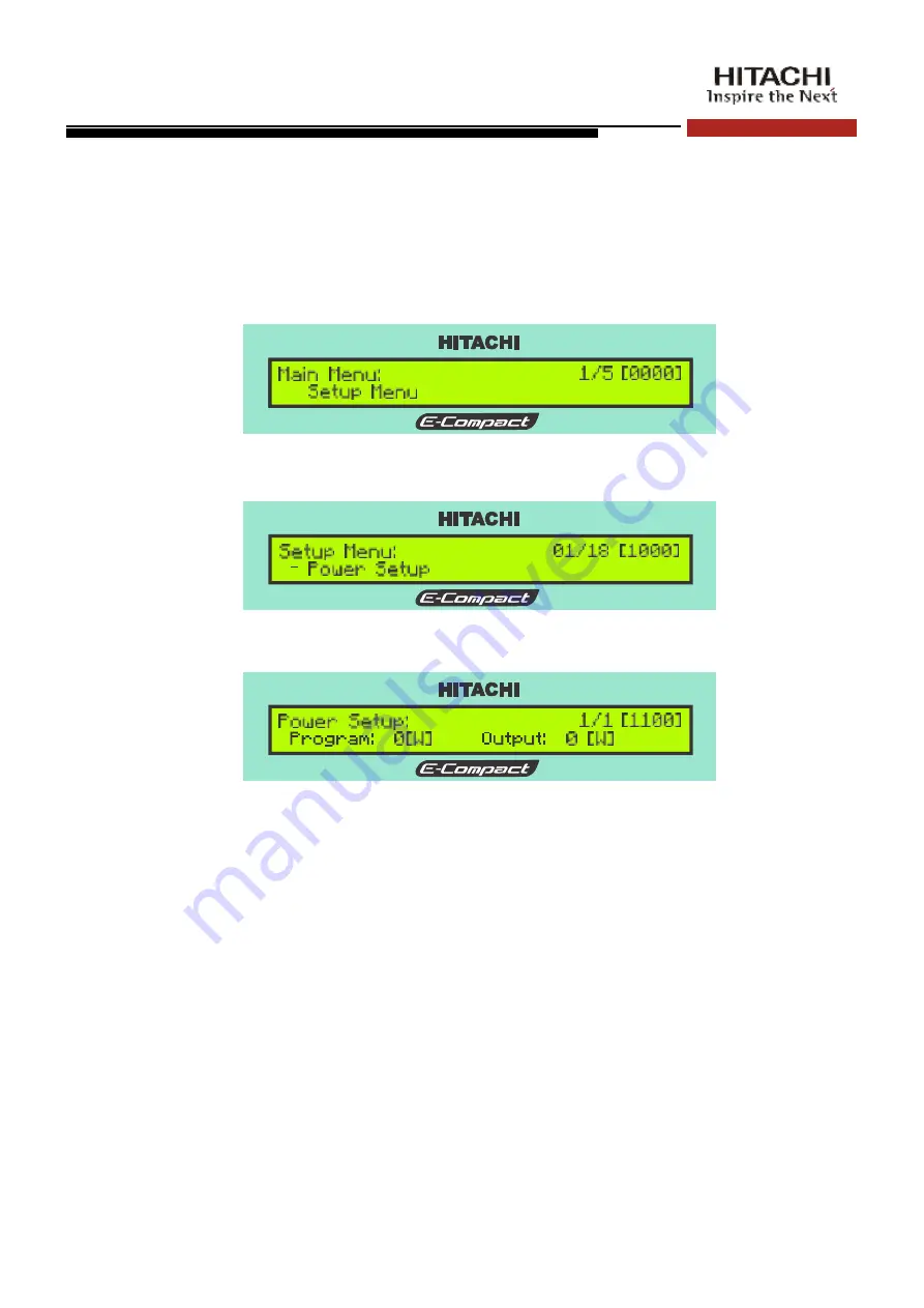 Hitachi EC702HP Operation Manual Download Page 81