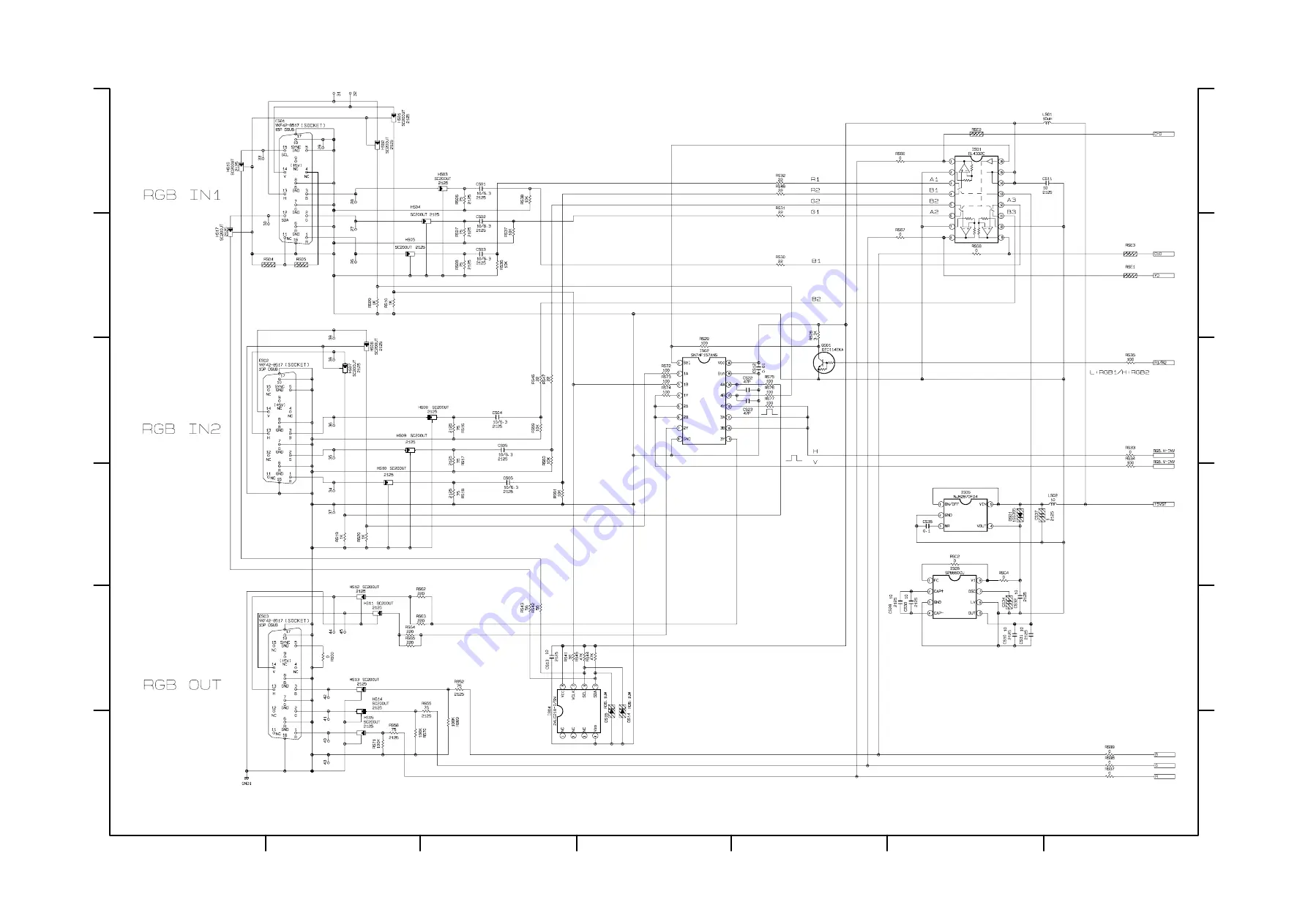 Hitachi ED-S3170 series Service Manual Download Page 51