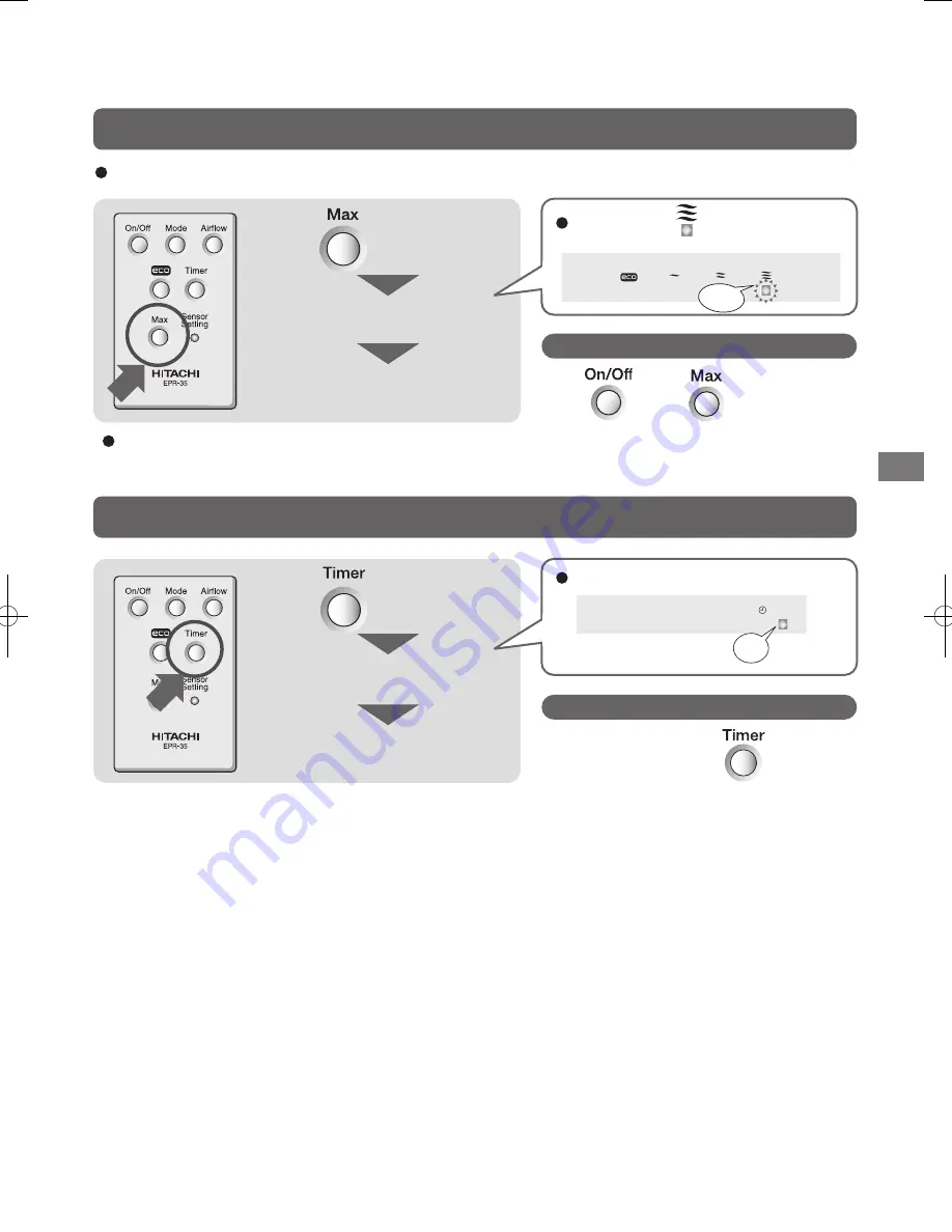 Hitachi EP-A8000 Instruction Manual Download Page 17