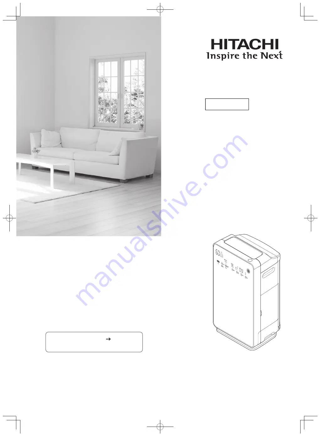 Hitachi EP-L110E Instruction Manual Download Page 1