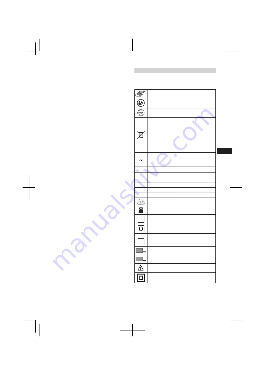 Hitachi G 13SR3 Handling Instructions Manual Download Page 59