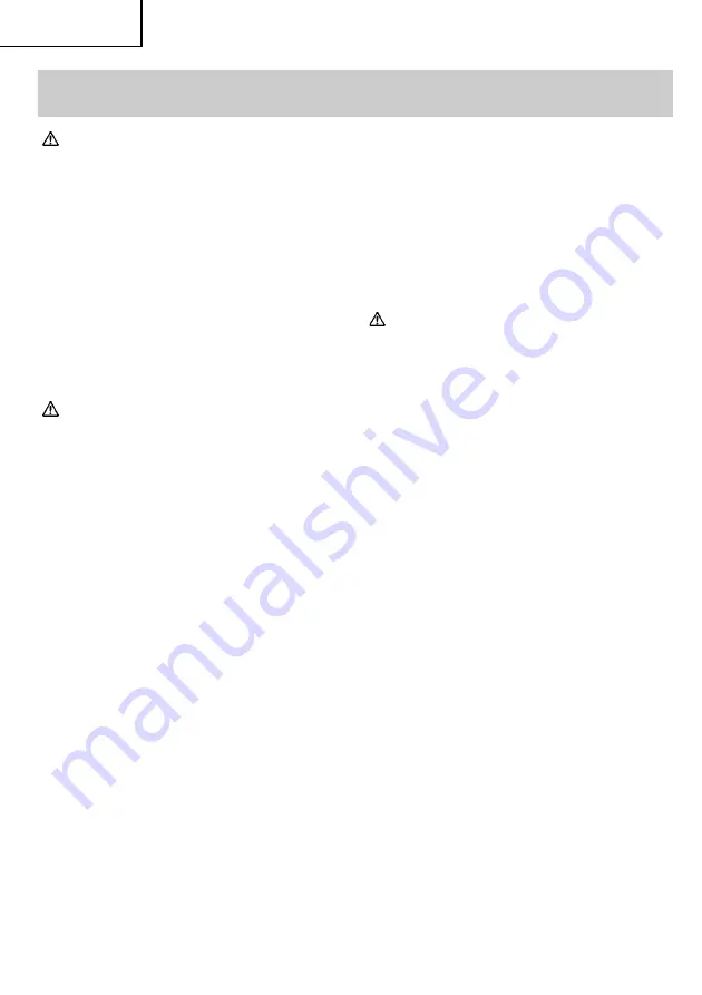 Hitachi G10SR3 User Manual Download Page 20