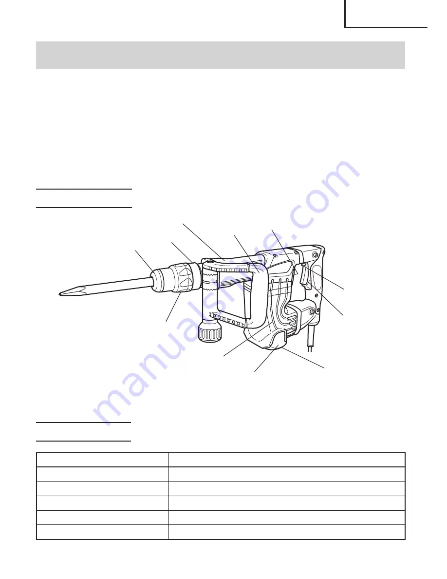 Hitachi H 45MR Скачать руководство пользователя страница 9