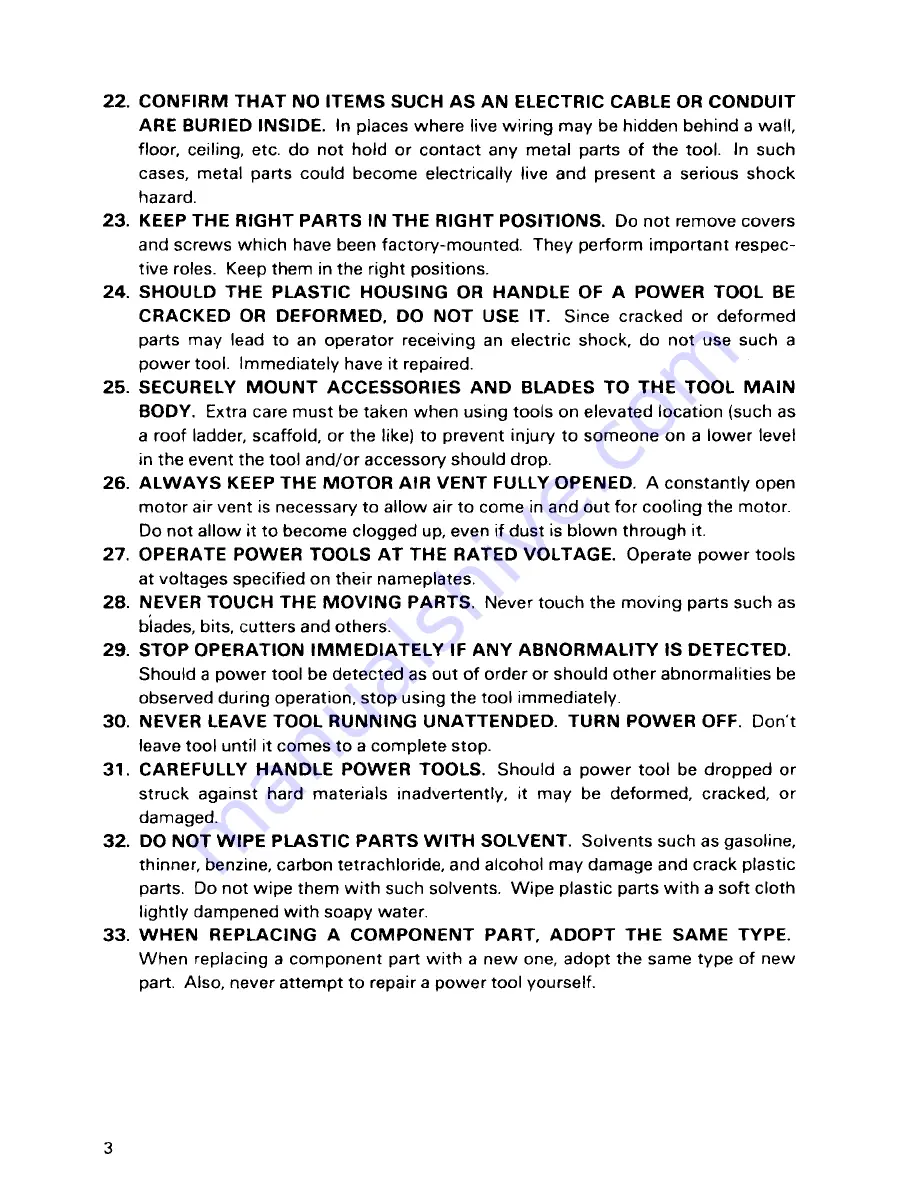 Hitachi H 85 Instruction Manual Download Page 4