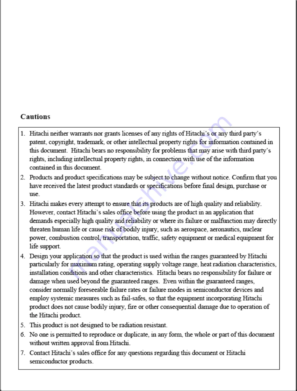 Hitachi H8/3935 Hardware Manual Download Page 2