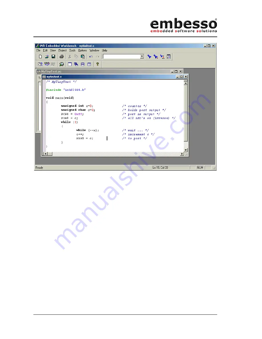 Hitachi H8/Tiny 3664F User Manual Download Page 20