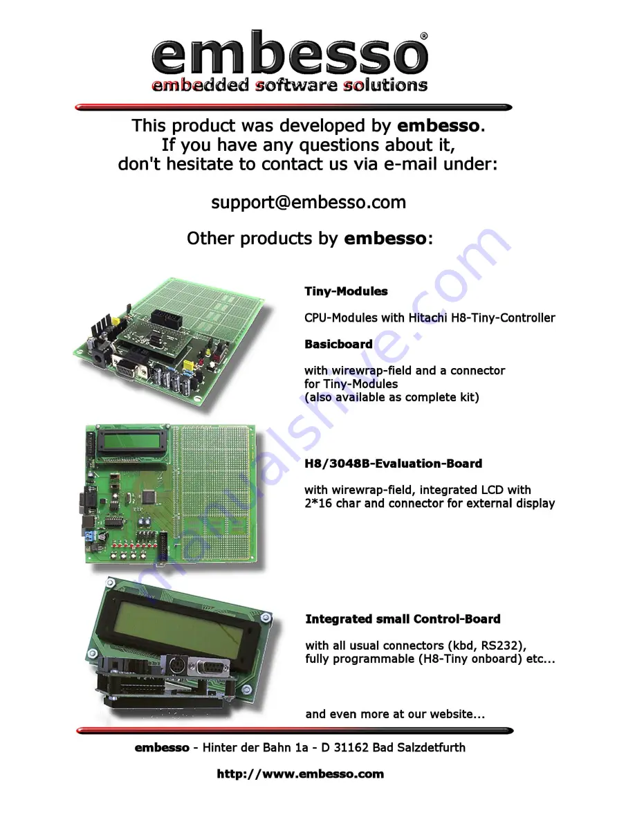 Hitachi H8/Tiny 3664F User Manual Download Page 56