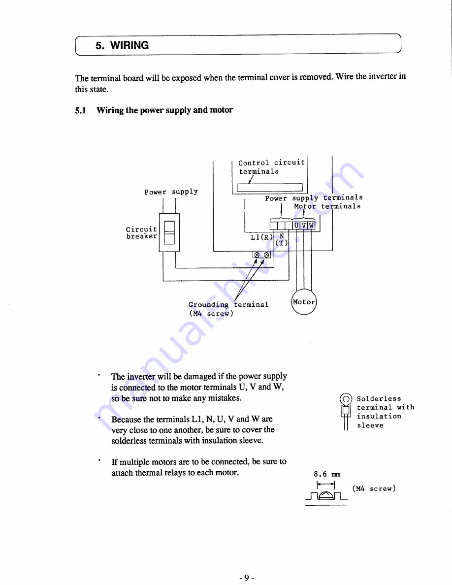 Hitachi HFC-VWE2 SERIES Instruction Manual Download Page 11