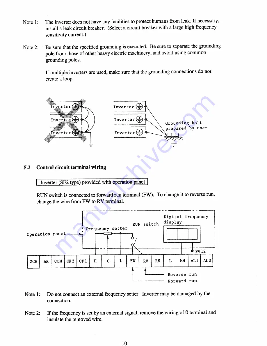 Hitachi HFC-VWE2 SERIES Instruction Manual Download Page 12