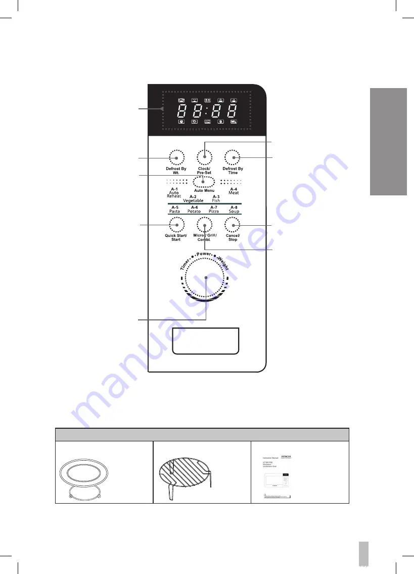 Hitachi HIT BG17SS Instruction Manual Download Page 15