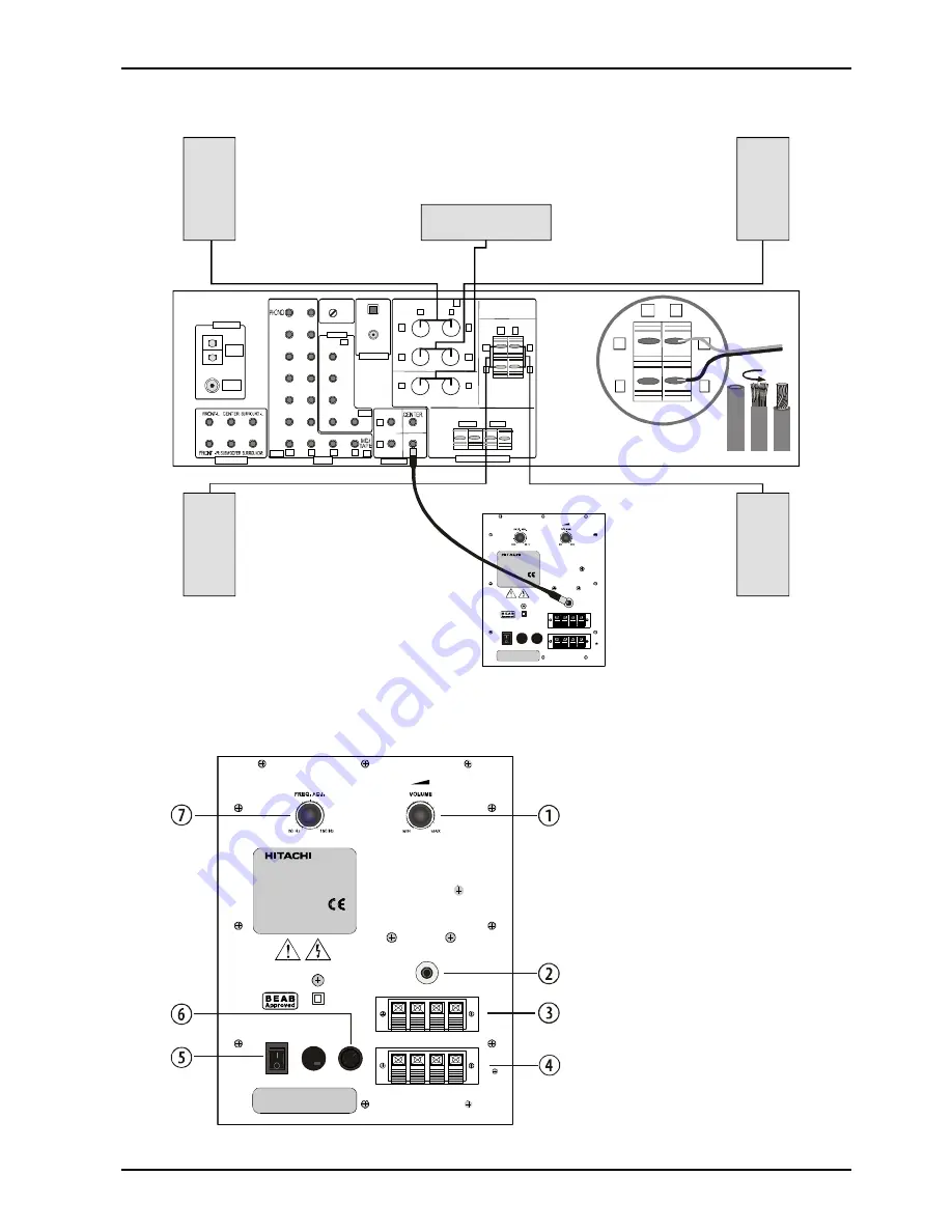 Hitachi HS-HSM1E/BS Скачать руководство пользователя страница 2