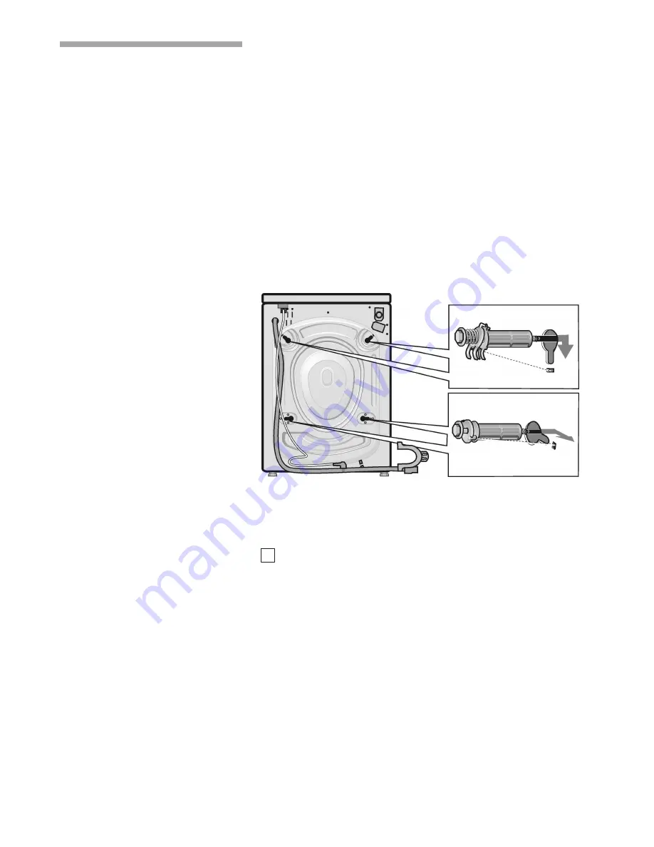 Hitachi HWF-800X Instruction Manual And Installation Instructions Download Page 46