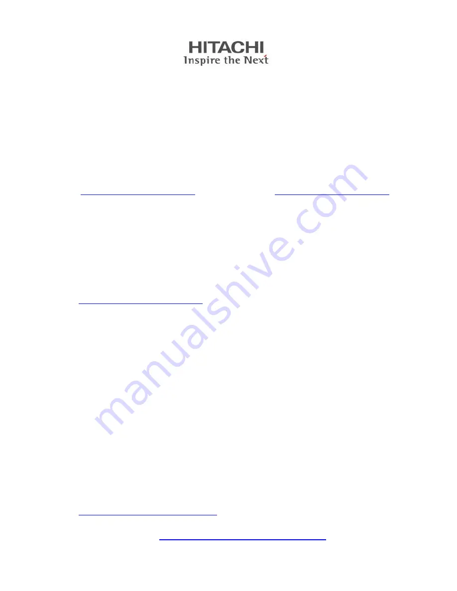 Hitachi Innovate CP-AW100N User Manual Download Page 202