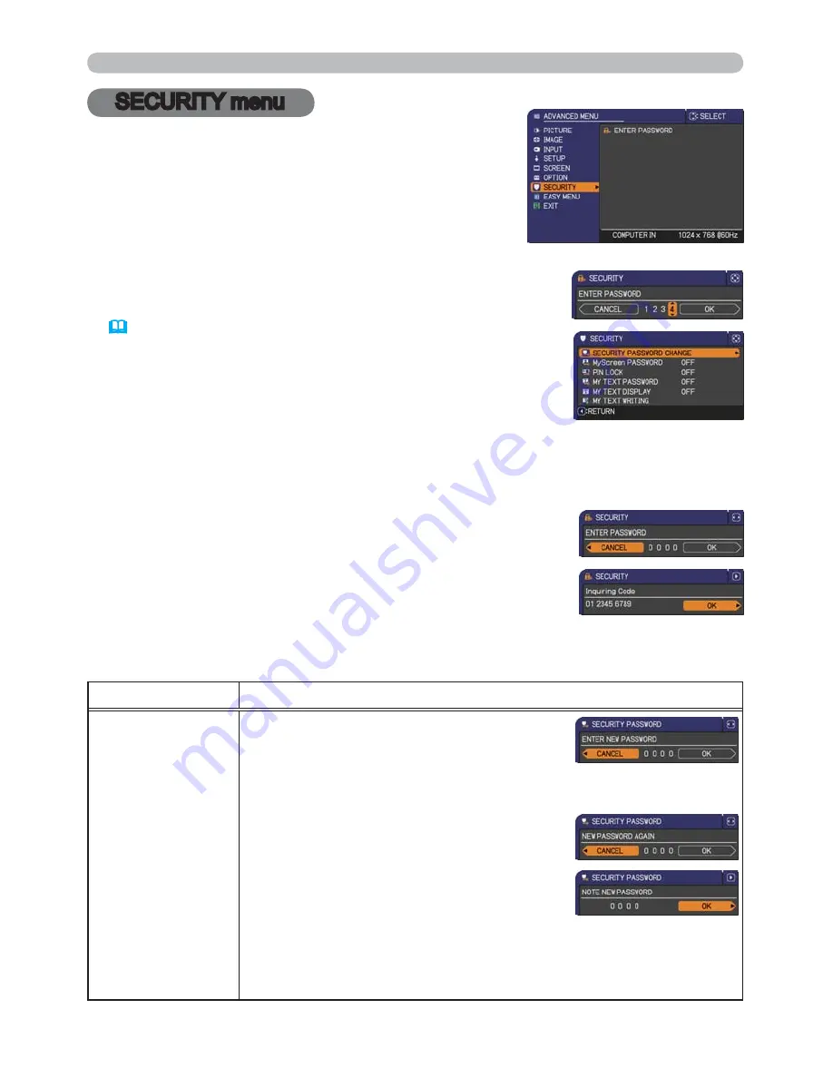 Hitachi Innovate CP-RX78 Operating Manual Download Page 53