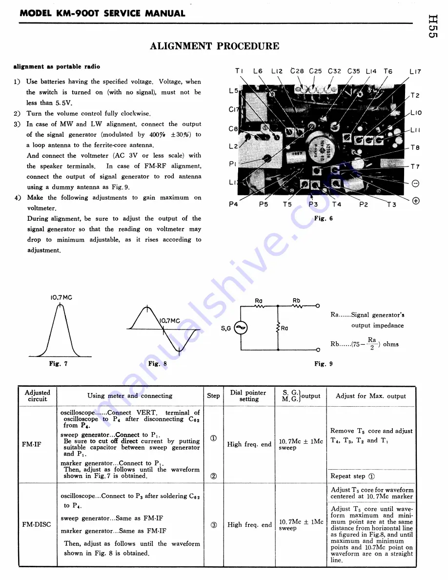 Hitachi KM-900T Service Manual Download Page 2