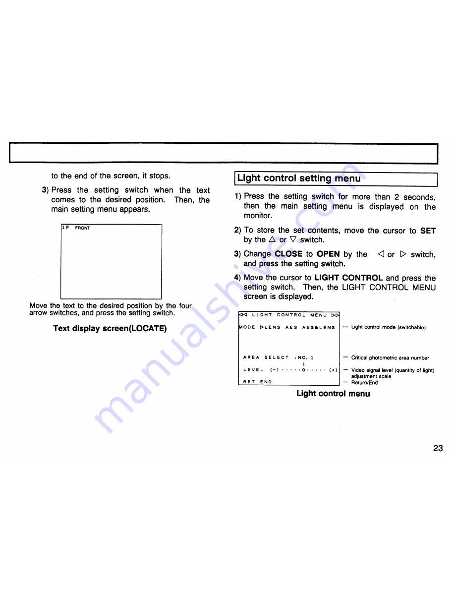 Hitachi KP-D50 Operation Manual Download Page 23