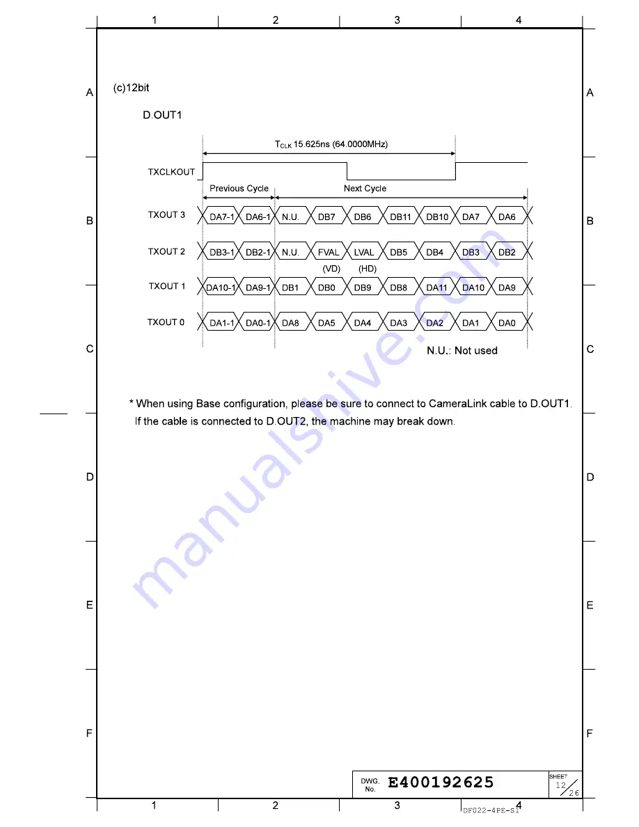 Hitachi KP-F500WCL Specifications Download Page 12