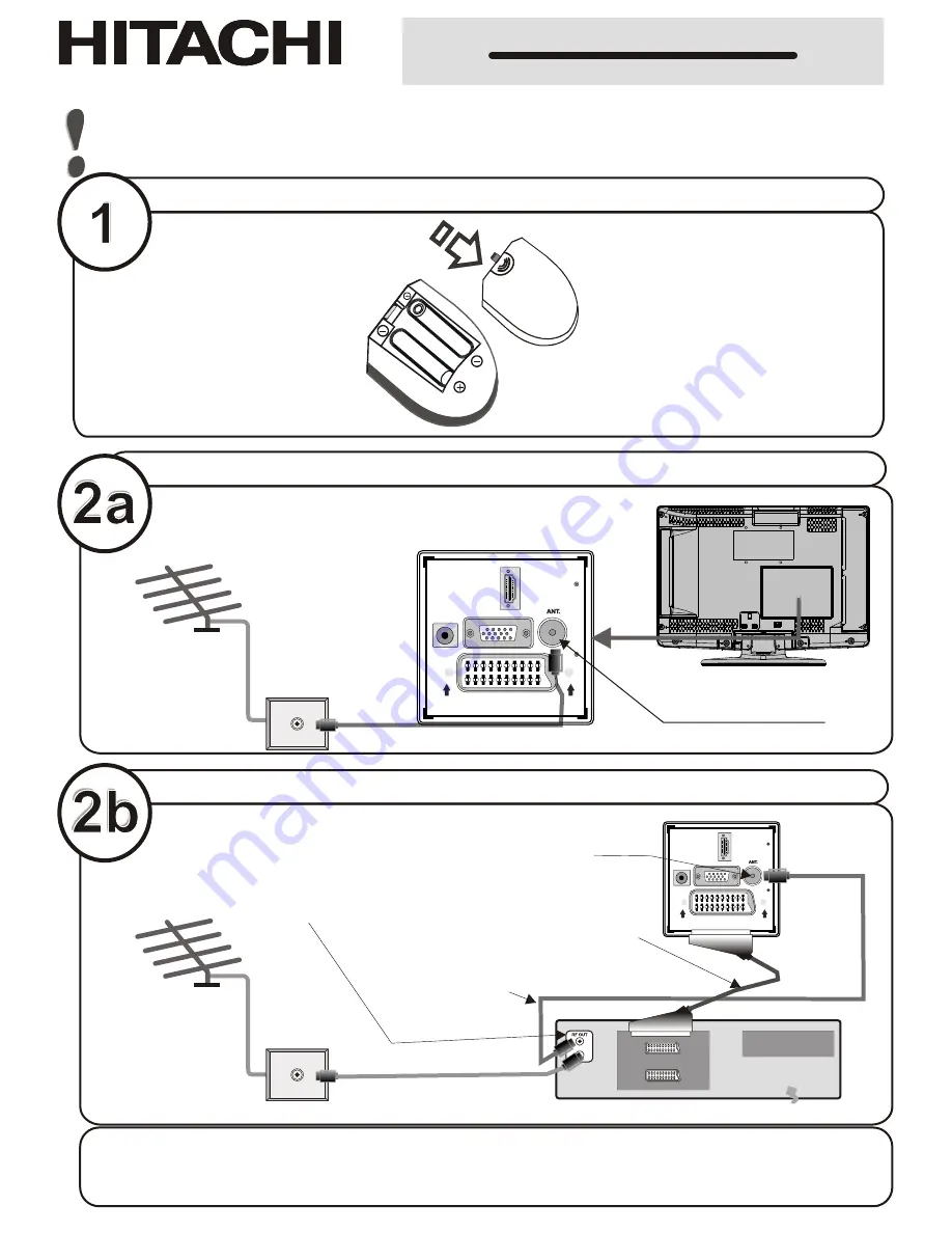 Hitachi L19DK04U Instructions For Use Manual Download Page 43