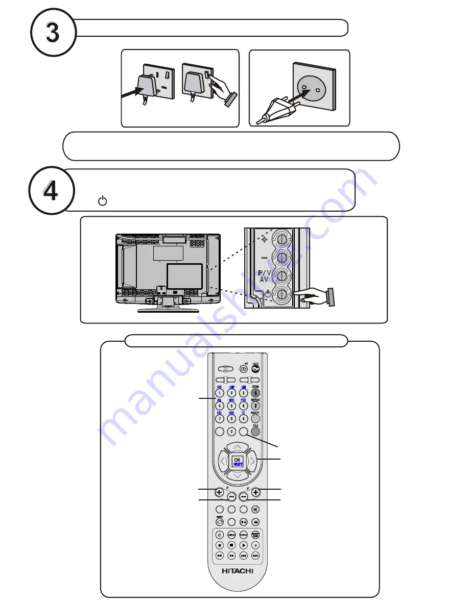 Hitachi L19DK04U Instructions For Use Manual Download Page 45