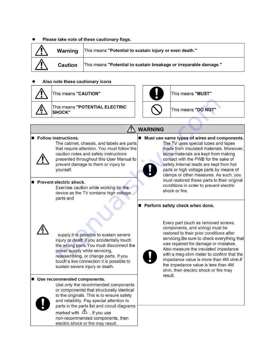 Hitachi L26-H03B Service Manual Download Page 2