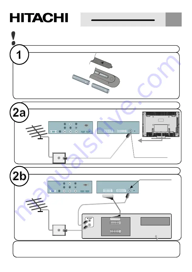 Hitachi L37V01 Скачать руководство пользователя страница 38