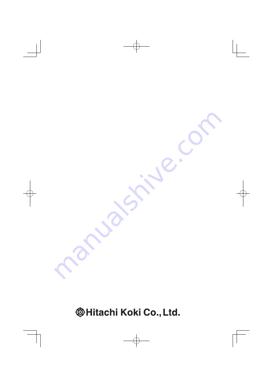 Hitachi LDU 4 Handling Instructions Manual Download Page 24