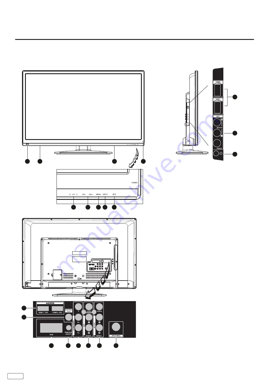 Hitachi LE32LM206 Скачать руководство пользователя страница 10