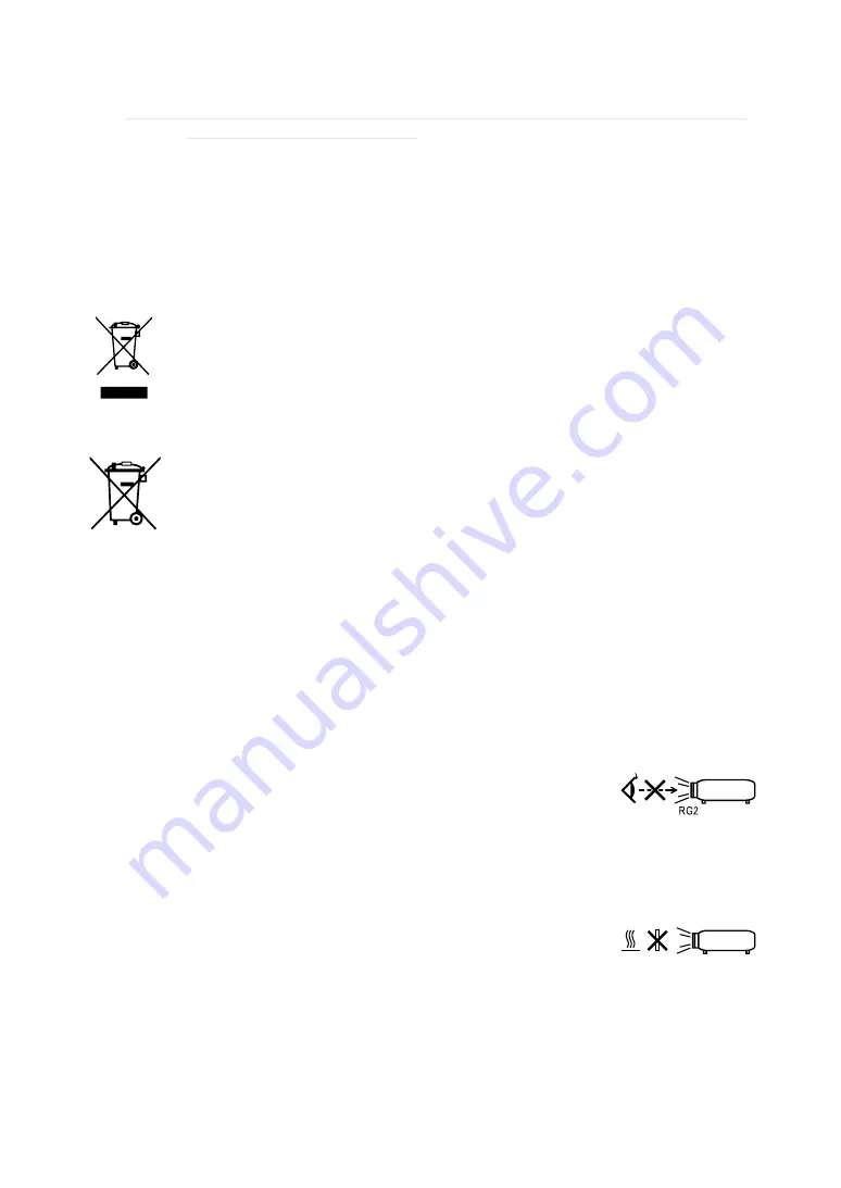 Hitachi LP-WU6500 User Manual Download Page 5