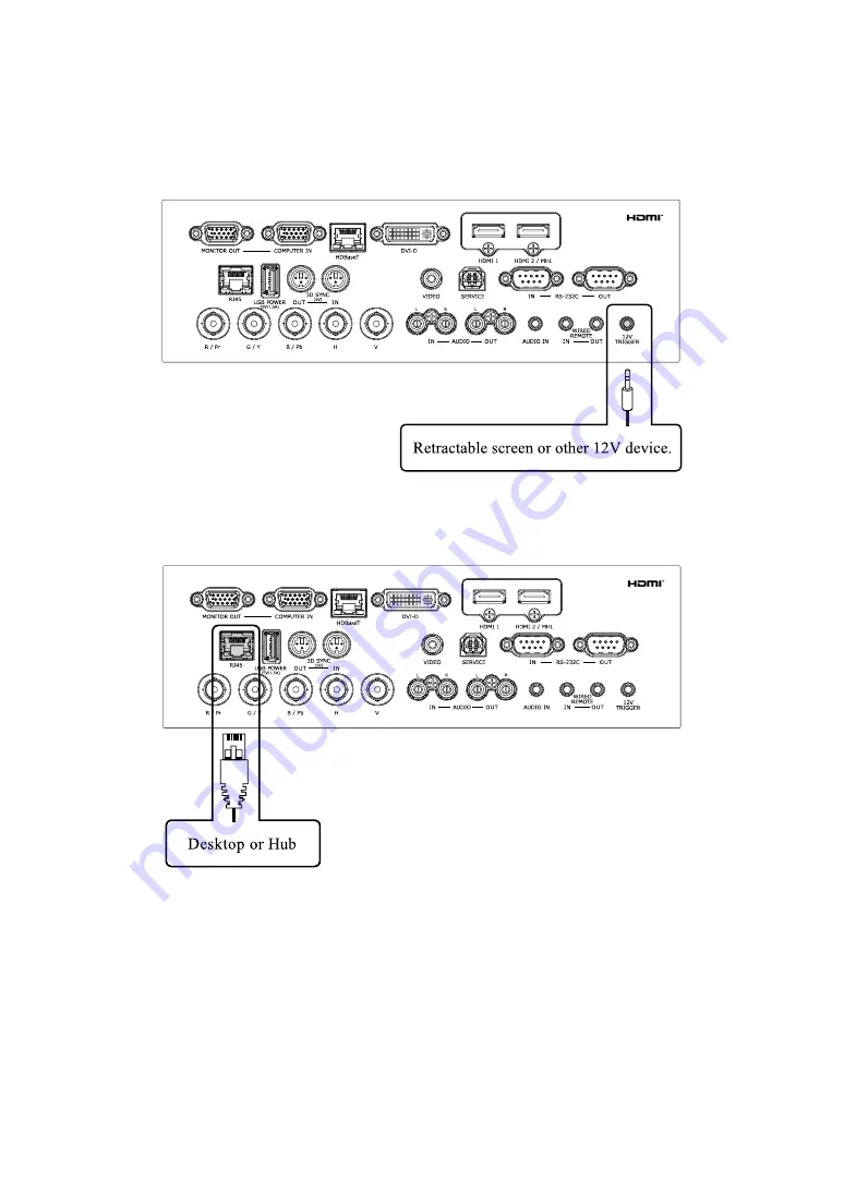 Hitachi LP-WU6600 Скачать руководство пользователя страница 36