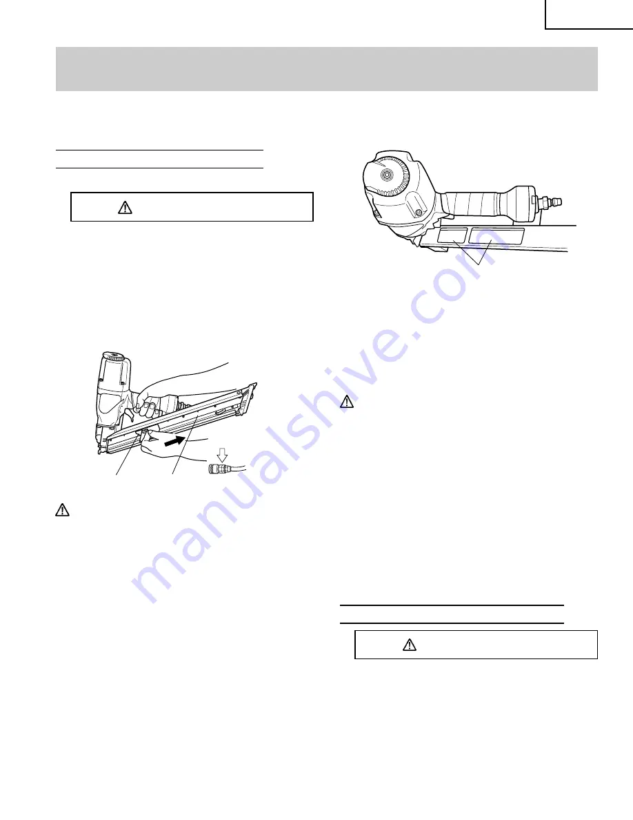 Hitachi NR 65AK Instruction And Safety Manual Download Page 31