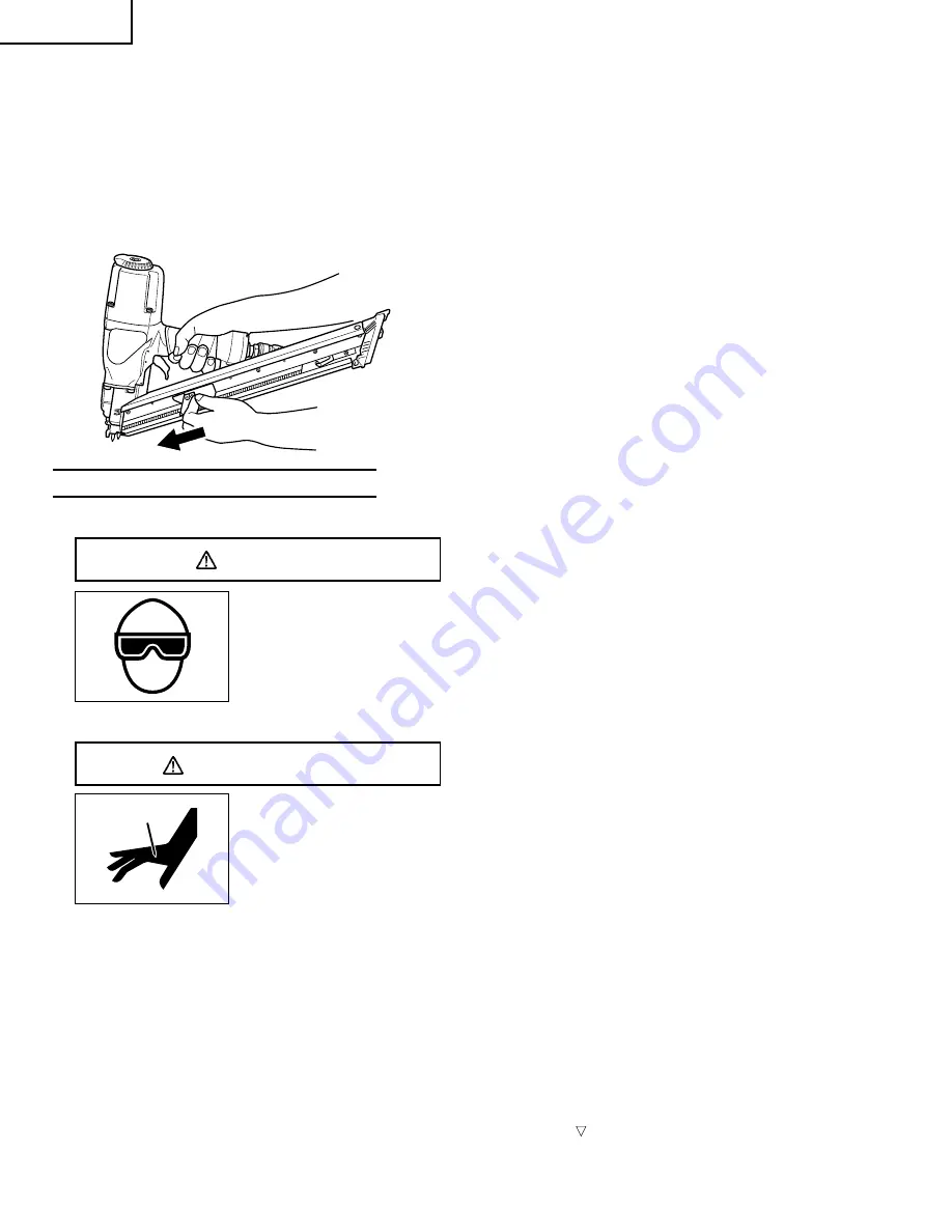 Hitachi NR 65AK Instruction And Safety Manual Download Page 44