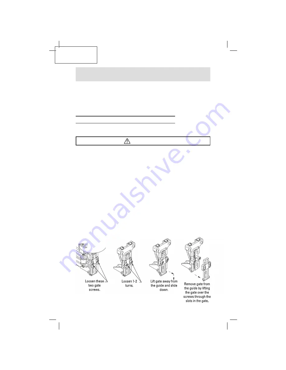 Hitachi NT50AGF Instruction And Safety Manual Download Page 26