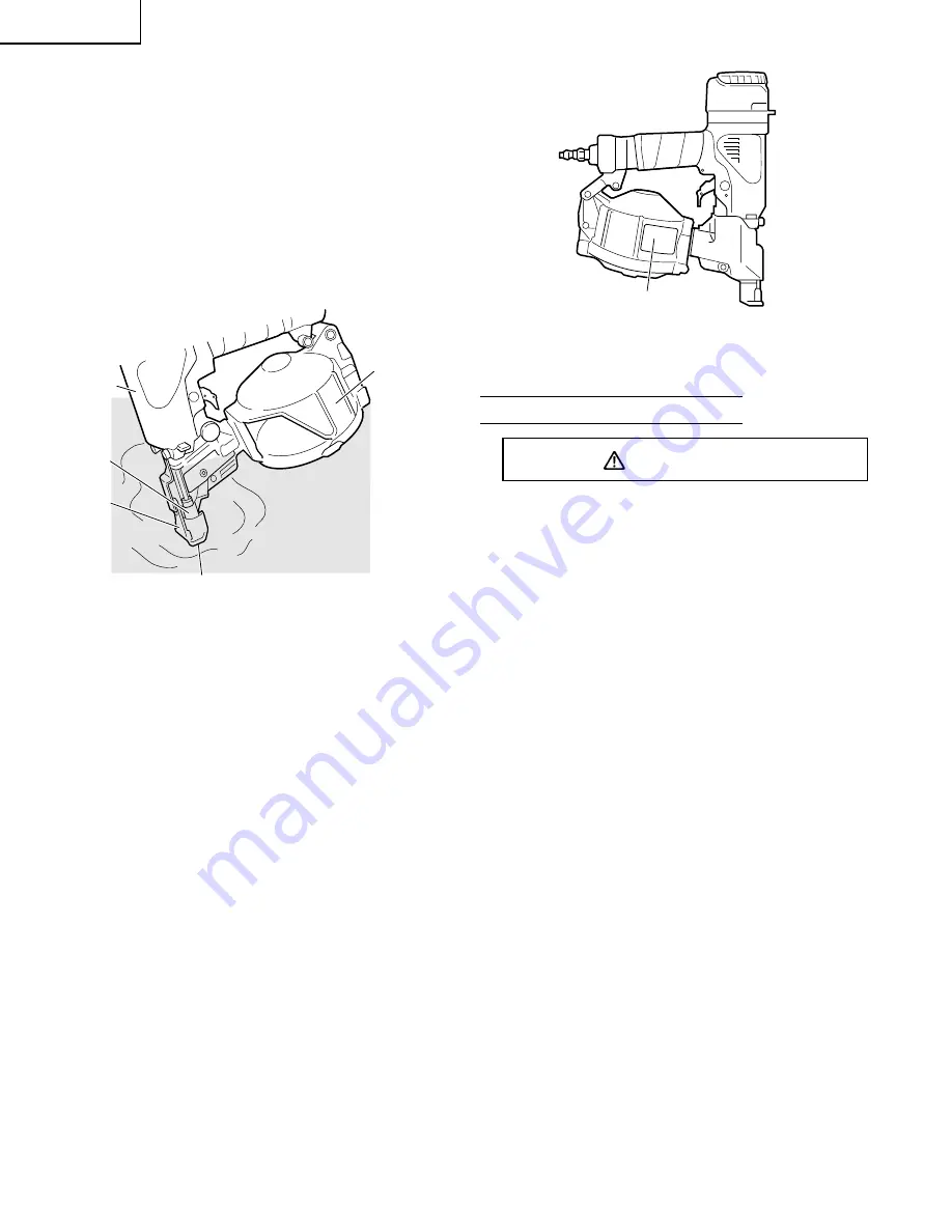 Hitachi NV 45AC Instruction Manual And Safety Instructions Download Page 16