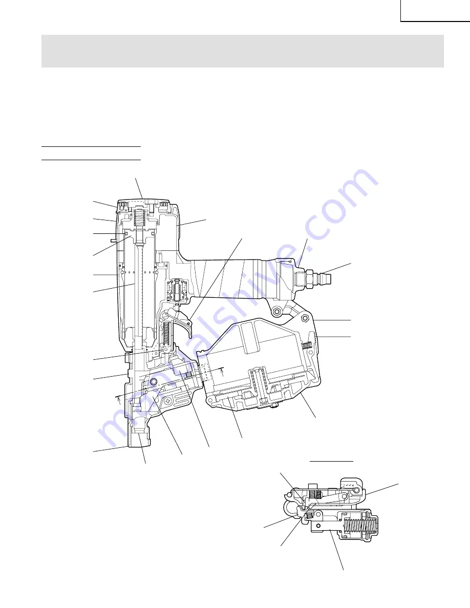 Hitachi NV 45AC Instruction Manual And Safety Instructions Download Page 37