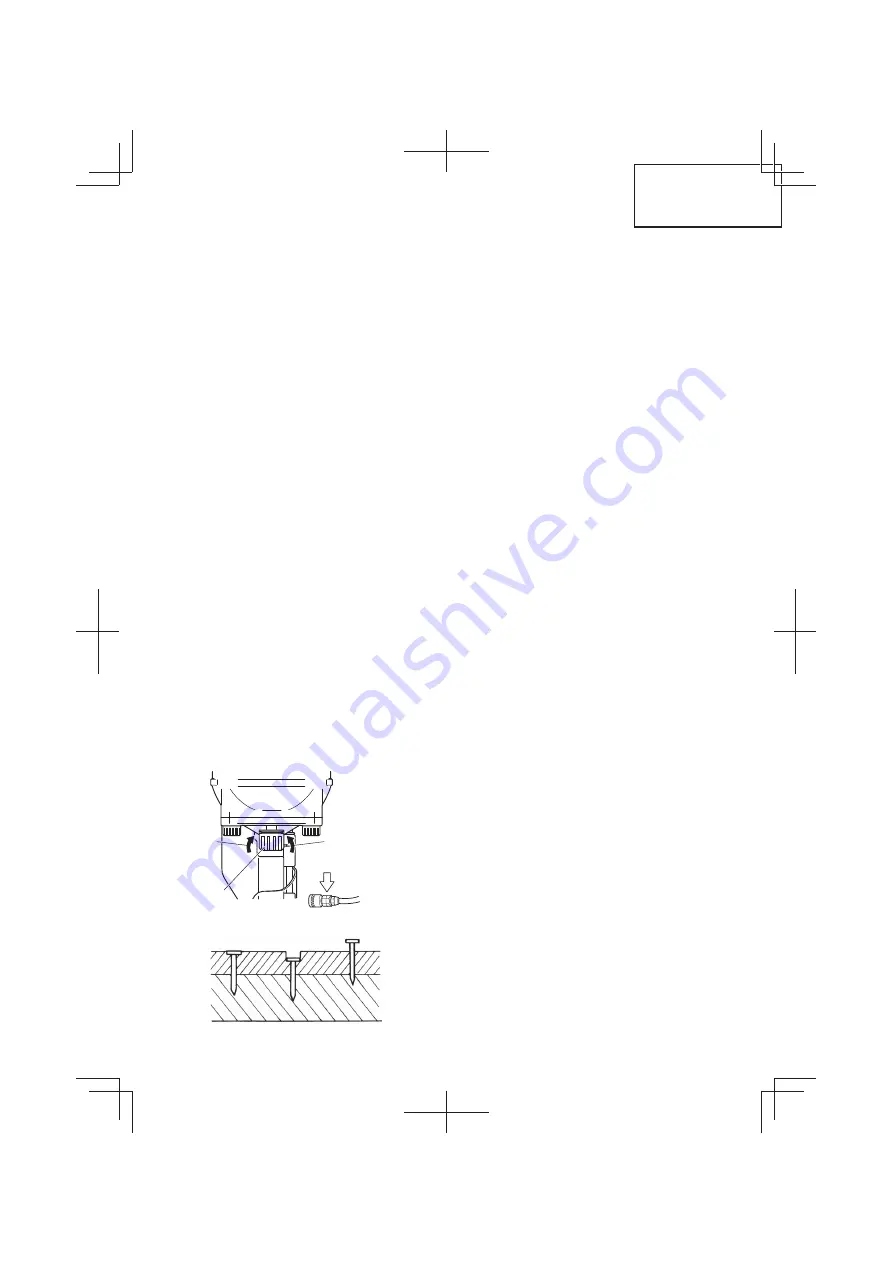 Hitachi NV 50A1 Instruction And Safety Manual Download Page 19