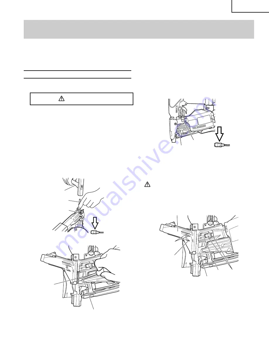 Hitachi NV 50AP3 Instruction And Safety Manual Download Page 19