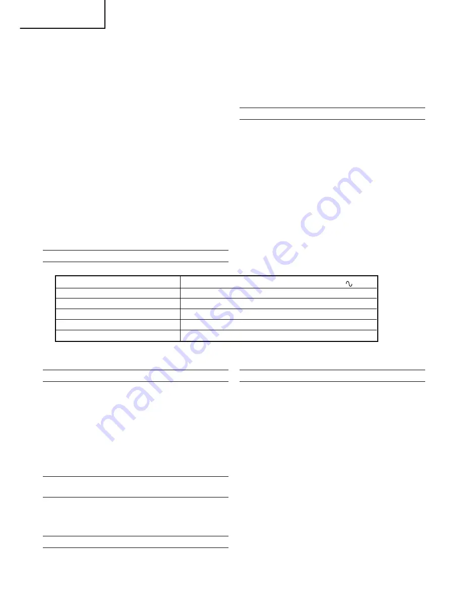 Hitachi P 20SA2 Handling Instructions Manual Download Page 20