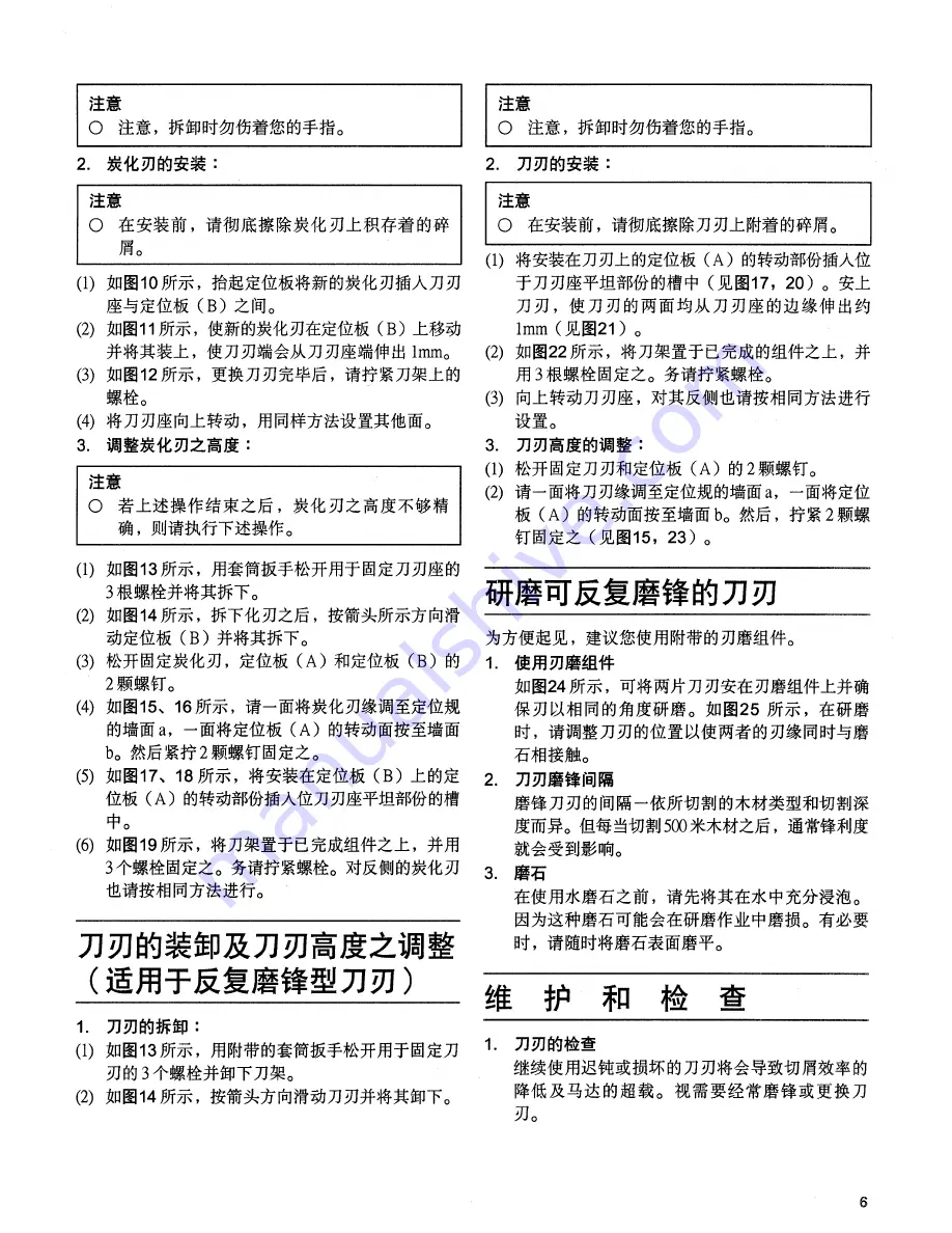 Hitachi P 20SE Handling Instructions Manual Download Page 7