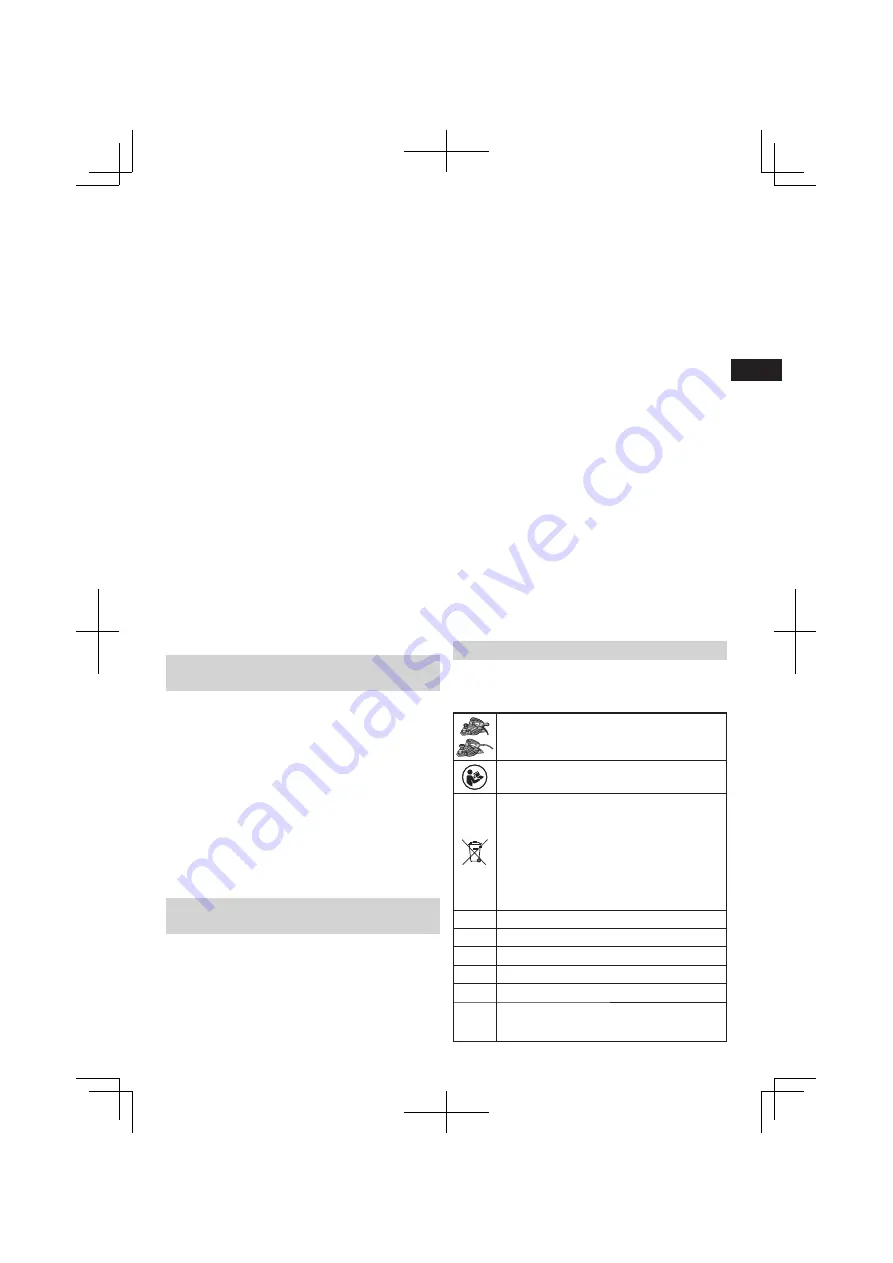 Hitachi P 20SF Handling Instructions Manual Download Page 19