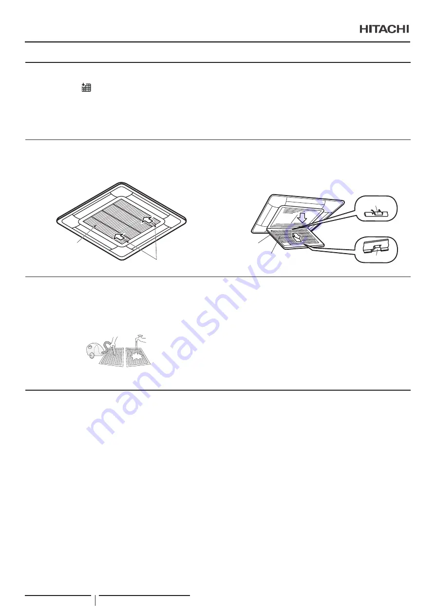 Hitachi P-AP160KA3 Installation & Operation Manual Download Page 40