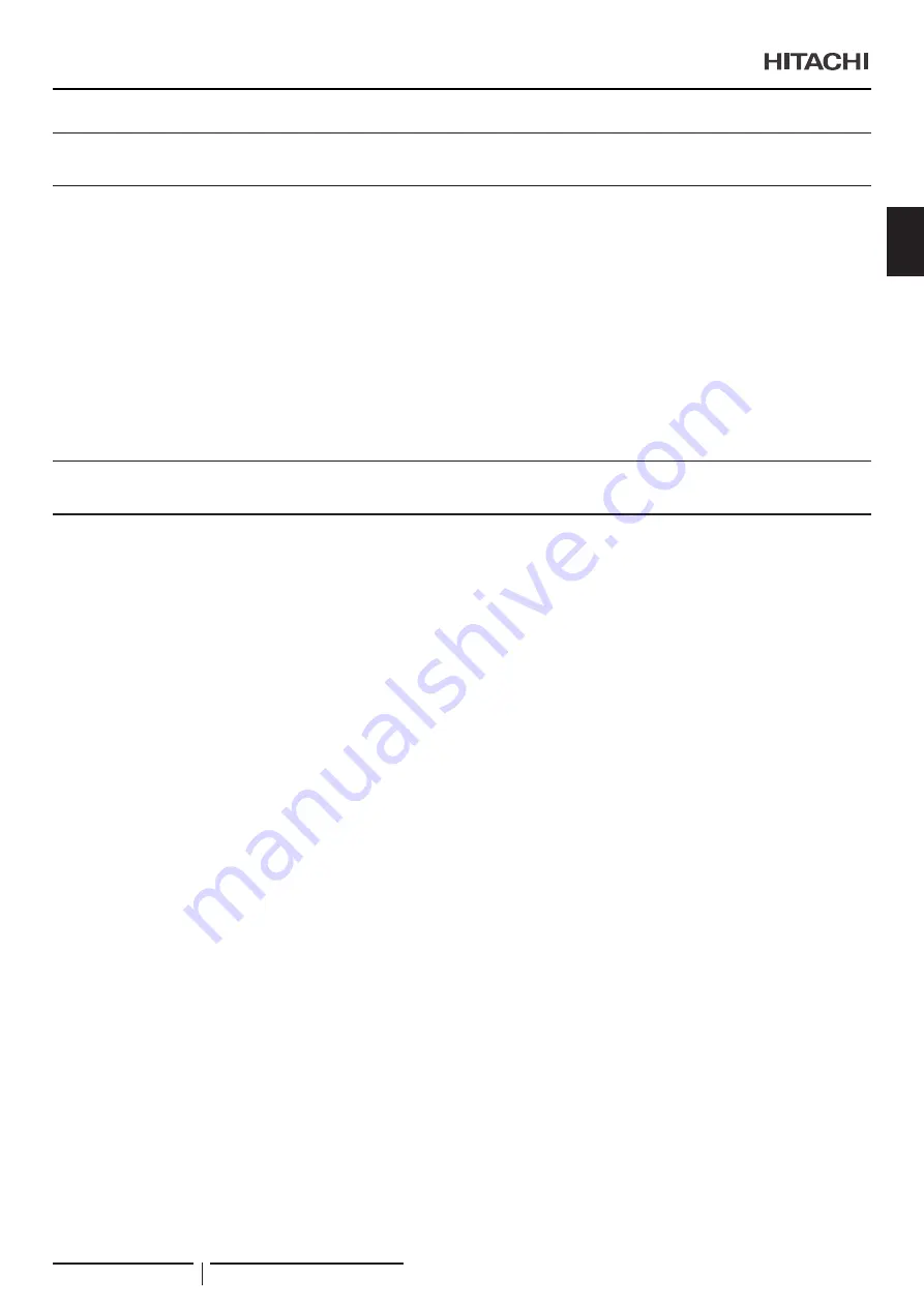 Hitachi P-AP160KA3 Installation & Operation Manual Download Page 41