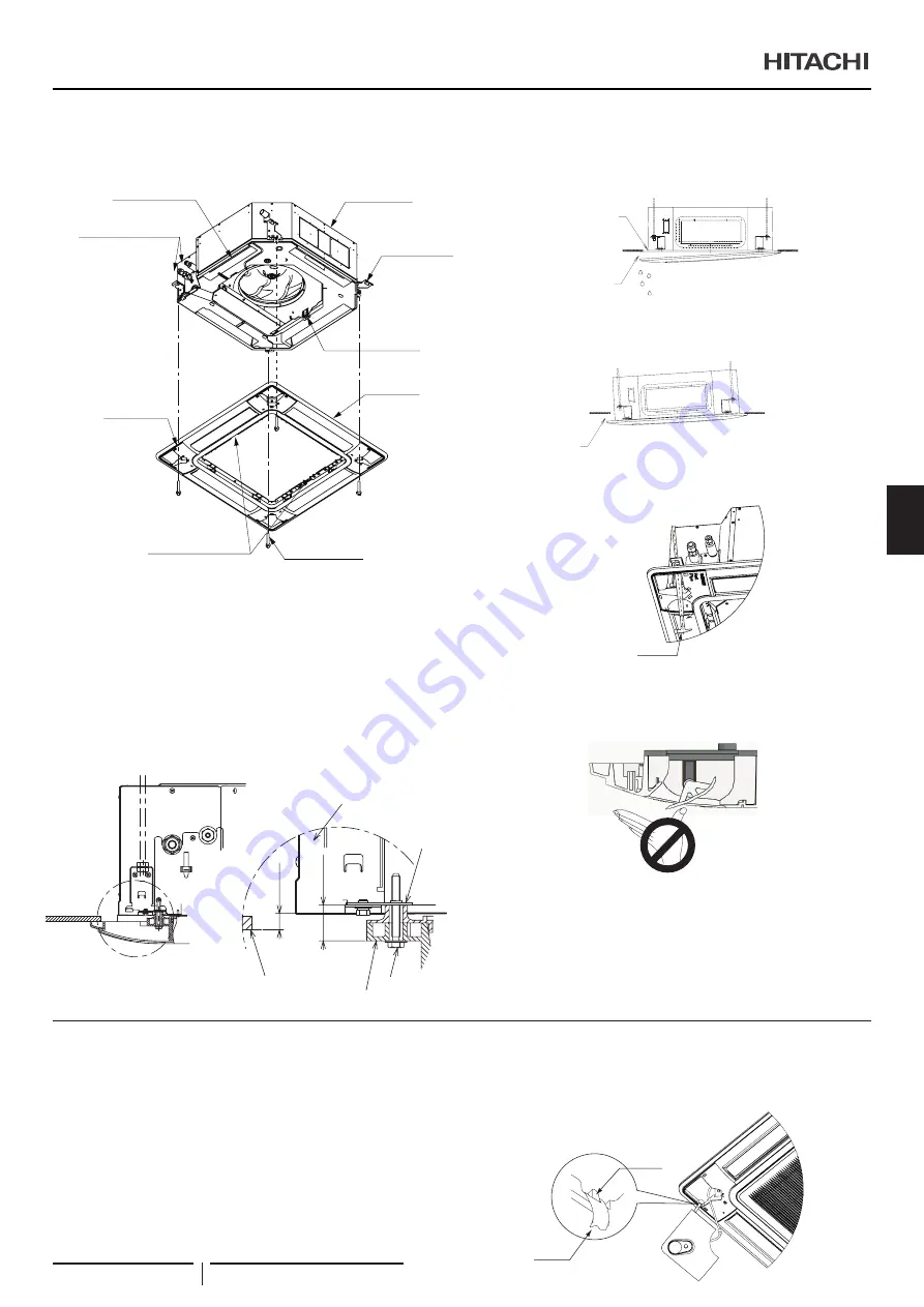 Hitachi P-AP160KA3 Installation & Operation Manual Download Page 87